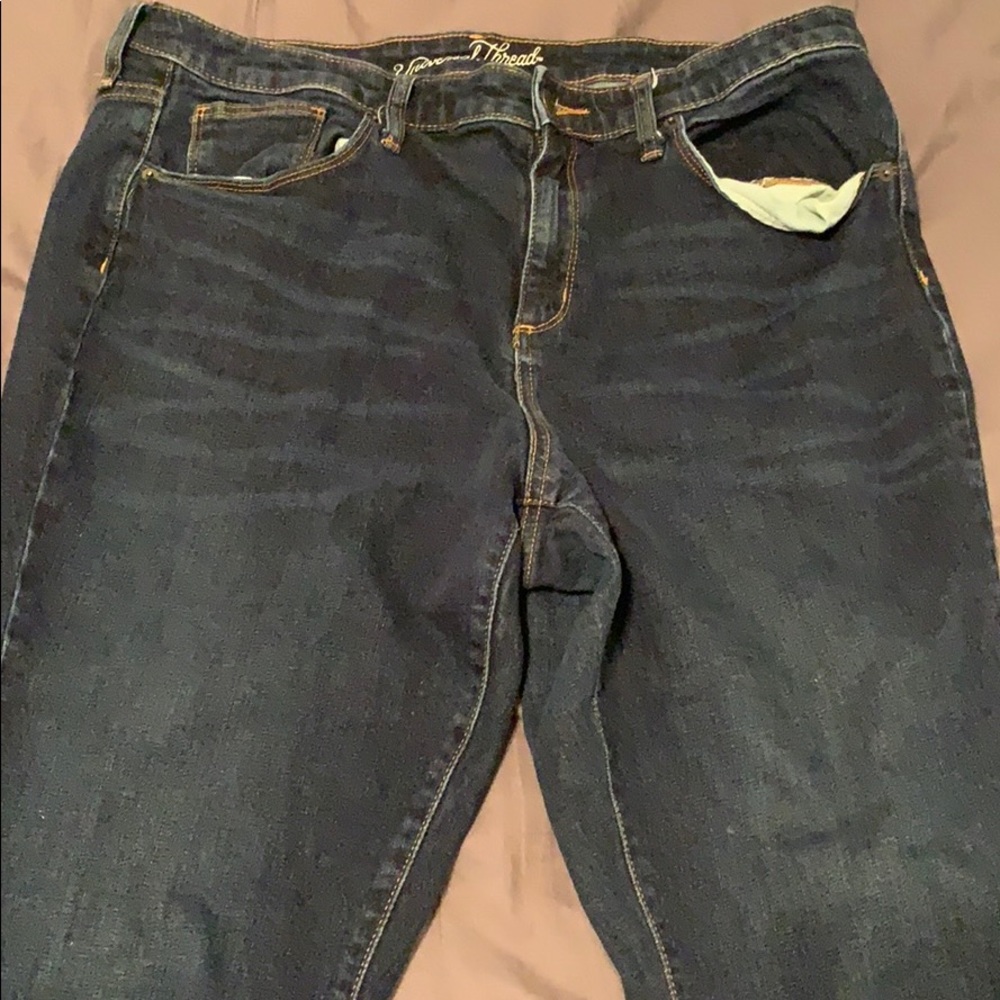 High rise jeans